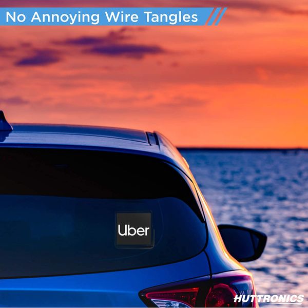 ub+er light sign bright led amp with mounting cradle for removable rechargeable food delivery service
ub+er light sign bright led amp with mounting cradle for removable rechargeable food delivery service