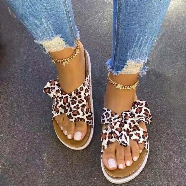 slippers whnb summer women leopard rainbow color lovely bow-tie open round toe flats beach slides shoes sandal, Black
slippers whnb summer women leopard rainbow color lovely bow-tie open round toe flats beach slides shoes sandal, Black