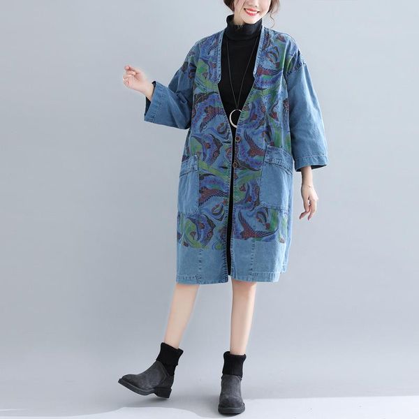 women's trench coats harajuku personality v neck coat for women plus size loose long denim jeans windbreaker vintage streetwear overcoa, Tan;black
women's trench coats harajuku personality v neck coat for women plus size loose long denim jeans windbreaker vintage streetwear overcoa, Tan;black