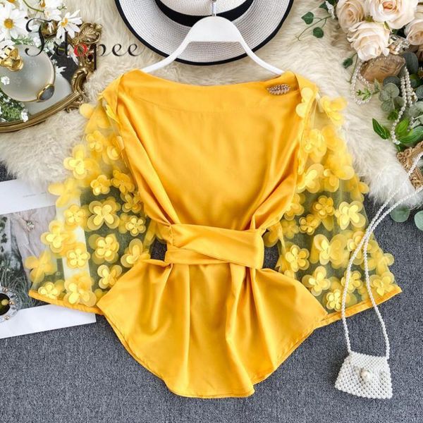 womens and blouses fashion dimensional perspective show thin three quarter sleeve o-neck casual solid color blouse women, White
womens and blouses fashion dimensional perspective show thin three quarter sleeve o-neck casual solid color blouse women, White