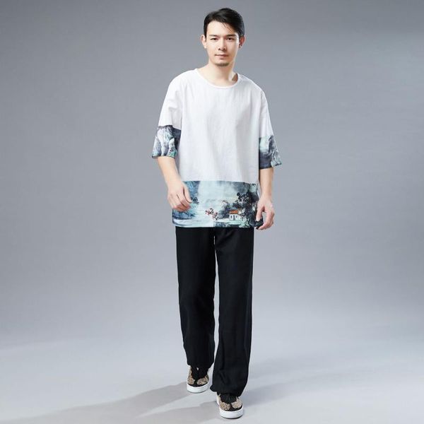 yoga outfits men sweatshirts summer linen chinese traditional printing loose male casual jogger running fitness workout shirt, White;red
yoga outfits men sweatshirts summer linen chinese traditional printing loose male casual jogger running fitness workout shirt, White;red