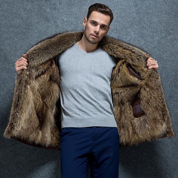 men's leather & faux real fur coat men genuine jackets natural raccoon liner winter cow jacket 2021 86113 kj2456, Black
men's leather & faux real fur coat men genuine jackets natural raccoon liner winter cow jacket 2021 86113 kj2456, Black