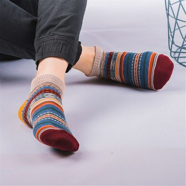 sale2021 fashion on color casual men vintage cotton striped print short nice socks nose plugs 50*, Black
sale2021 fashion on color casual men vintage cotton striped print short nice socks nose plugs 50*, Black