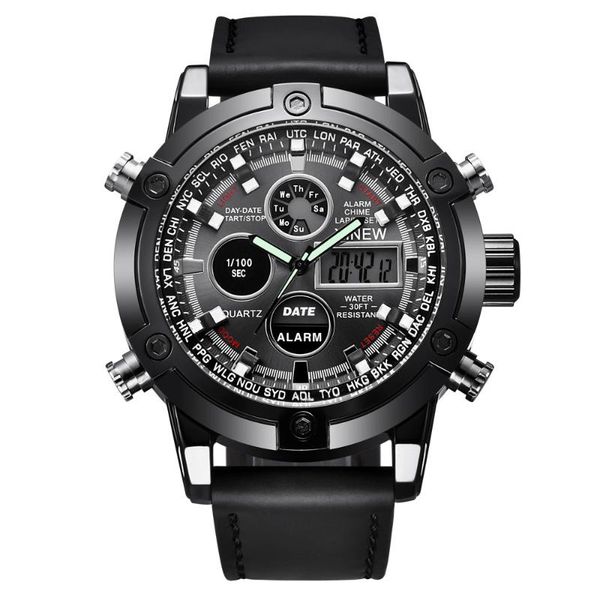 wristwatches mens watches to luxury dual movt men's leather quarz analog digital led sport wrist watch clock waterproof sports, Slivery;brown
wristwatches mens watches to luxury dual movt men's leather quarz analog digital led sport wrist watch clock waterproof sports, Slivery;brown