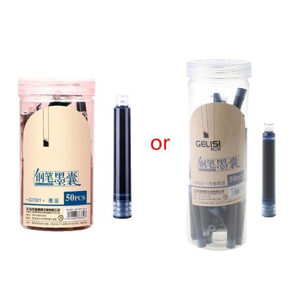 50x fountain pen ink cartridges sac refill calligraphy writing stationery school x3ue
50x fountain pen ink cartridges sac refill calligraphy writing stationery school x3ue