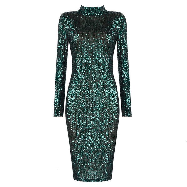 2021 sequins beading sleeve slim body midi high waist women party vestidos cdf1, Black;gray
2021 sequins beading sleeve slim body midi high waist women party vestidos cdf1, Black;gray