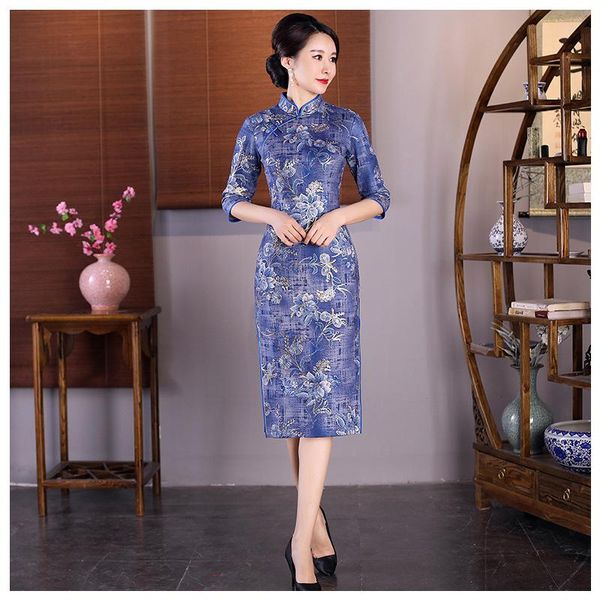 ethnic clothing plus size female slim oriental chinese dress vintage mandarin collar qipao traditional cheongsams vestidos de fasta, Red
ethnic clothing plus size female slim oriental chinese dress vintage mandarin collar qipao traditional cheongsams vestidos de fasta, Red