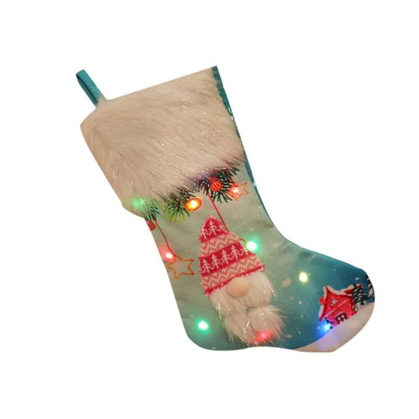 party decoration 1pc led luminous hanging stocking creative gift holding sock for christmas
party decoration 1pc led luminous hanging stocking creative gift holding sock for christmas
