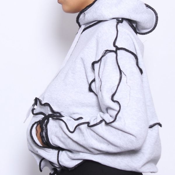 women hooded sweatshirt patchwork vintage drawstring streetwear cotton hoodies loose 2021 fashion hooded jacket pullove, White
women hooded sweatshirt patchwork vintage drawstring streetwear cotton hoodies loose 2021 fashion hooded jacket pullove, White