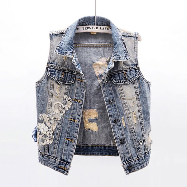summer new fashion short women sleeveless jacket coat beading sequins print denim waistcoat frayed jeans vest female g625, Black;white
summer new fashion short women sleeveless jacket coat beading sequins print denim waistcoat frayed jeans vest female g625, Black;white
