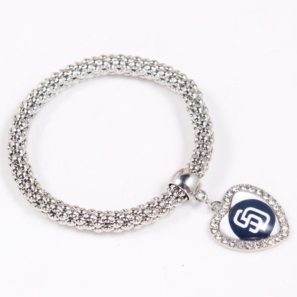 charm bracelets 10pcs/lot baseball sports bracelet san diego charms padres popcorn chain jewelry for man woman fans, Golden;silver
charm bracelets 10pcs/lot baseball sports bracelet san diego charms padres popcorn chain jewelry for man woman fans, Golden;silver