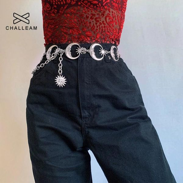belts fashion silver gothic chain belt for women punk sun star moon shape metal waist female vintage dress chains 281, Black;brown
belts fashion silver gothic chain belt for women punk sun star moon shape metal waist female vintage dress chains 281, Black;brown
