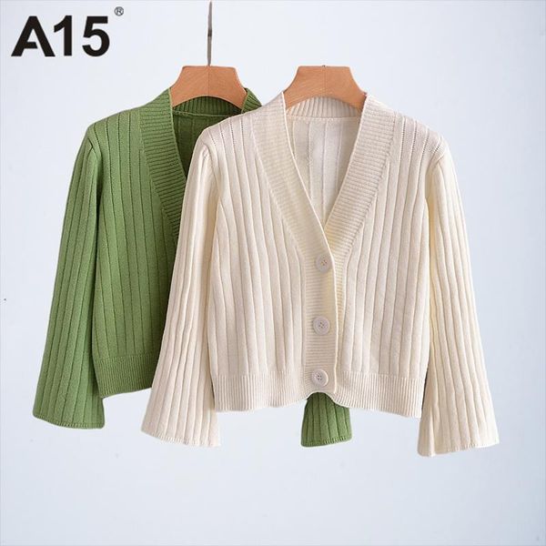 women's knits & tees a15 casual long knitted cardigan women autumn winter white green sleeve loose female button knitwear sweaters for
women's knits & tees a15 casual long knitted cardigan women autumn winter white green sleeve loose female button knitwear sweaters for