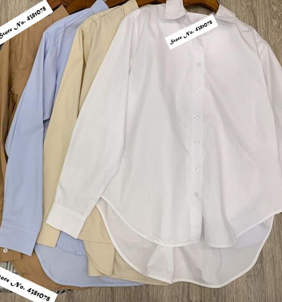 women spring shirt summer simple blouse new boyfriend style classic silhouette solid bl 9og5, White
women spring shirt summer simple blouse new boyfriend style classic silhouette solid bl 9og5, White