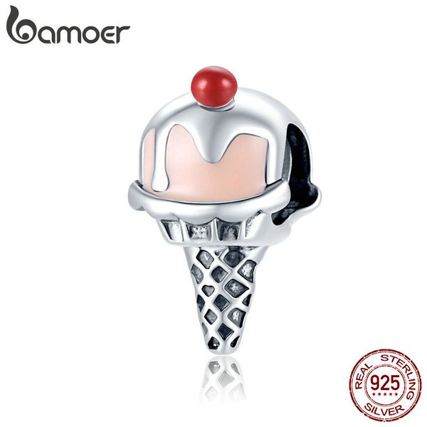 bamoer summer series sweet cones charm for bracelet bangle 925 sterling silver waffle cone charms diy bracelet jewelry scc1533 q0531, Black
bamoer summer series sweet cones charm for bracelet bangle 925 sterling silver waffle cone charms diy bracelet jewelry scc1533 q0531, Black