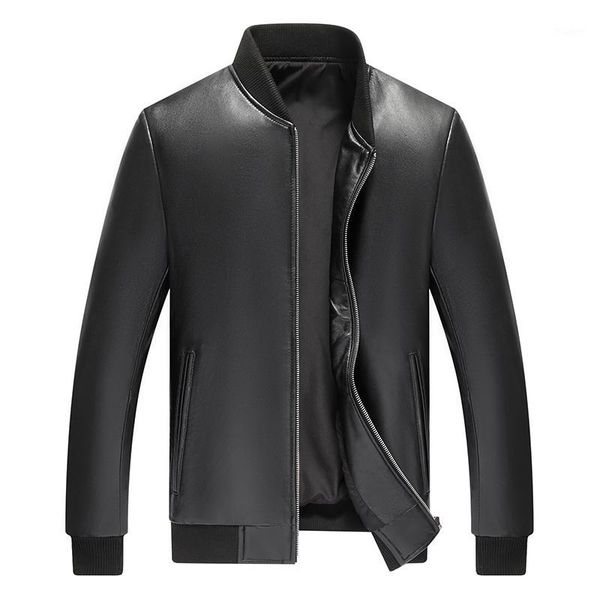 men leather jacket fashion brand quality motorcycle bomber sheepskin leather coats male outerwear autumn spring jacket1, Black
men leather jacket fashion brand quality motorcycle bomber sheepskin leather coats male outerwear autumn spring jacket1, Black