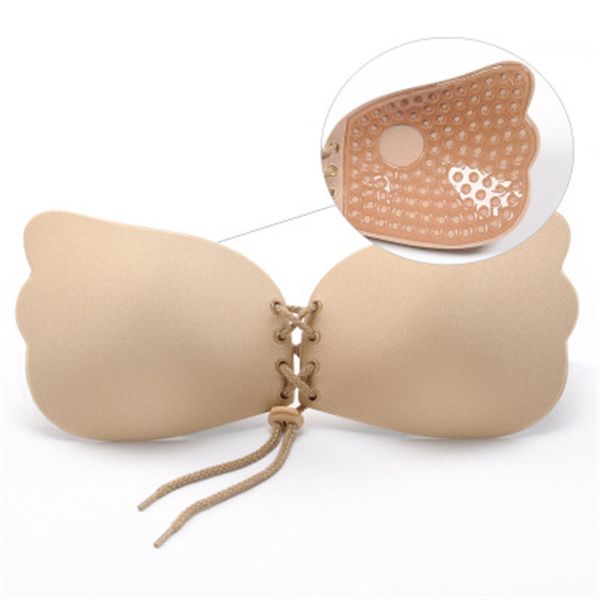 womens casual self adhesive strapless bandage blackless solid bra stick gel silicone push up designer female underwear intimates accessories, Black;white
womens casual self adhesive strapless bandage blackless solid bra stick gel silicone push up designer female underwear intimates accessories, Black;white