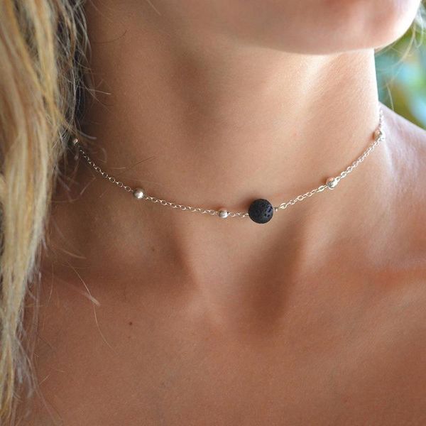 chokers lava volcanic stone pendant choker necklace retro fashion short clavicle beads wholesale, Golden;silver
chokers lava volcanic stone pendant choker necklace retro fashion short clavicle beads wholesale, Golden;silver