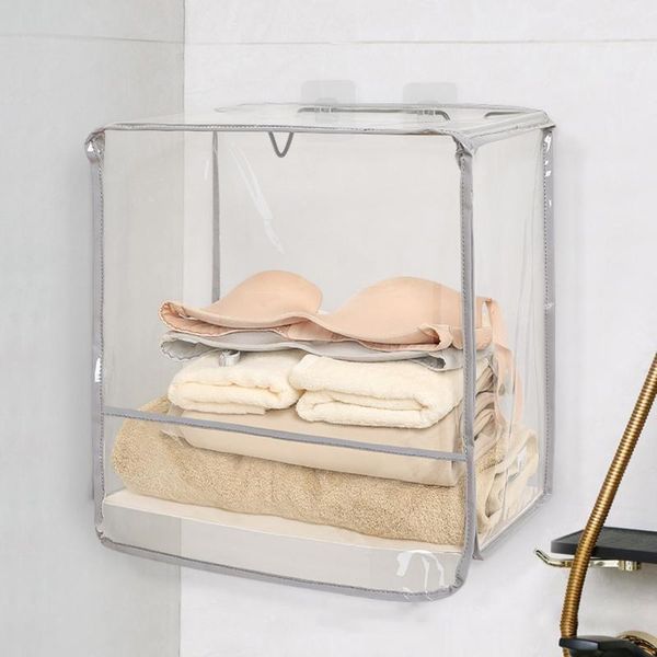 storage boxes & bins waterproof bag wall hanging clear bags for bathroom student dormitory cosmetic underwear organizer container
storage boxes & bins waterproof bag wall hanging clear bags for bathroom student dormitory cosmetic underwear organizer container