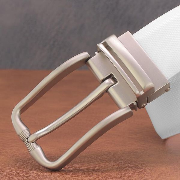 belts white belt men classic waist strap pin buckle genuine leather cintos masculinos fashion casual waistband, Black;brown
belts white belt men classic waist strap pin buckle genuine leather cintos masculinos fashion casual waistband, Black;brown