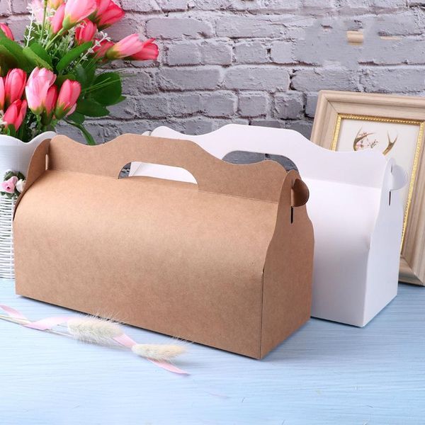 50pcs kraft gift box with handle tray cake roll paper packaging birthday wedding gift box party favors diy baking white black
50pcs kraft gift box with handle tray cake roll paper packaging birthday wedding gift box party favors diy baking white black