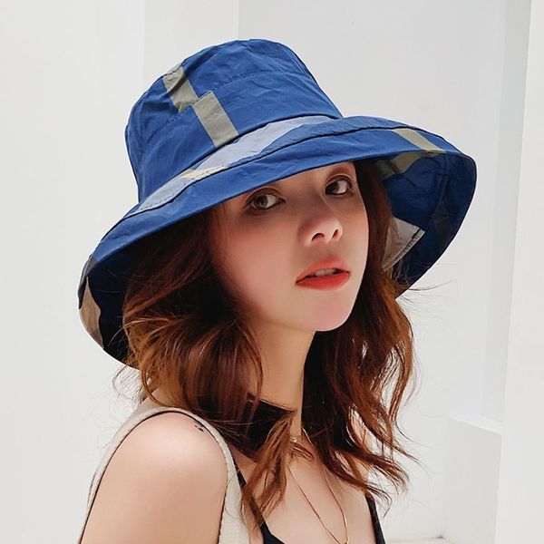 beanie/skull caps stylish bucket hats for women foldable outdoor plaid fisherman sun/rain cap with chin strap sun protection casual bonnets, Blue;gray
beanie/skull caps stylish bucket hats for women foldable outdoor plaid fisherman sun/rain cap with chin strap sun protection casual bonnets, Blue;gray