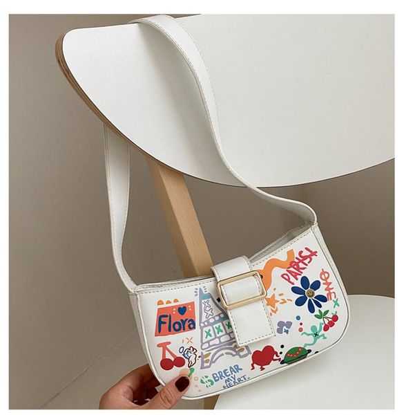 duffel bags autumn small bag female 2021 trendy fashion graffiti underarm baguette original niche handbag
duffel bags autumn small bag female 2021 trendy fashion graffiti underarm baguette original niche handbag