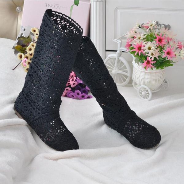 boots 2021 hollow shoes breathable knit line mesh korean high summer women knee womens, Black
boots 2021 hollow shoes breathable knit line mesh korean high summer women knee womens, Black