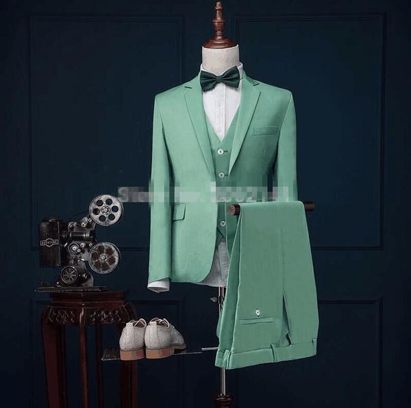 men's suits & blazers fad latest coat pant designs mint green men suit slim fit 3 piece stylish tuxedo custom groom prom blazer terno m, White;black
men's suits & blazers fad latest coat pant designs mint green men suit slim fit 3 piece stylish tuxedo custom groom prom blazer terno m, White;black