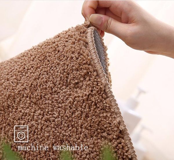 carpets floor mat absorbent bathroom thick entrance door machine washable anti-slip soft rug 40*60/50*80/60*90
carpets floor mat absorbent bathroom thick entrance door machine washable anti-slip soft rug 40*60/50*80/60*90