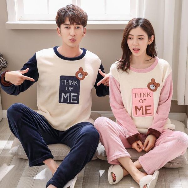 fleece couple pyjamas winter warm pijamas women men sleepwear pajamas for women pyjama femme pajama set lingerie nightwear, Black;red
fleece couple pyjamas winter warm pijamas women men sleepwear pajamas for women pyjama femme pajama set lingerie nightwear, Black;red