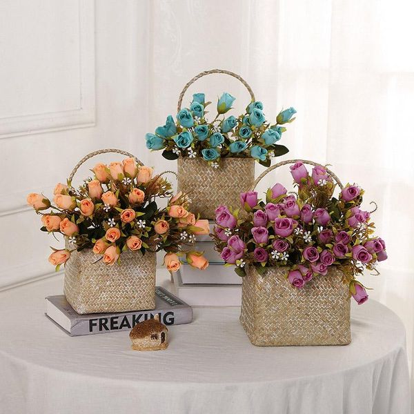 decorative flowers & wreaths rose silk fake flower small bouquet 5 branch 10 heads artificial for wedding home party decoration
decorative flowers & wreaths rose silk fake flower small bouquet 5 branch 10 heads artificial for wedding home party decoration