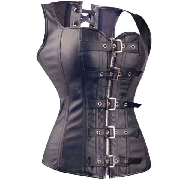 bustiers & corsets wholesale- fashion black women steel boned faux leather overbust corset steampunk bustier body shaper ug77, Black;white
bustiers & corsets wholesale- fashion black women steel boned faux leather overbust corset steampunk bustier body shaper ug77, Black;white