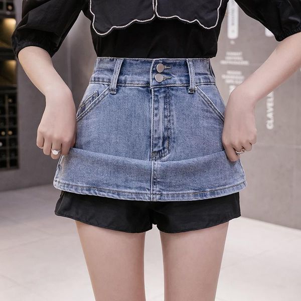 skirts denim skirt women's summer 2021 net red high waist a-line fashion bag hip short pants, Black
skirts denim skirt women's summer 2021 net red high waist a-line fashion bag hip short pants, Black