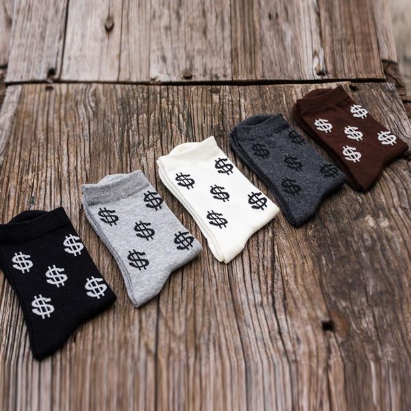 new arrivals men's novelties harajuku cotton men socks money dollar pattern funny cartoon cool socks black white skarpetki dress
new arrivals men's novelties harajuku cotton men socks money dollar pattern funny cartoon cool socks black white skarpetki dress