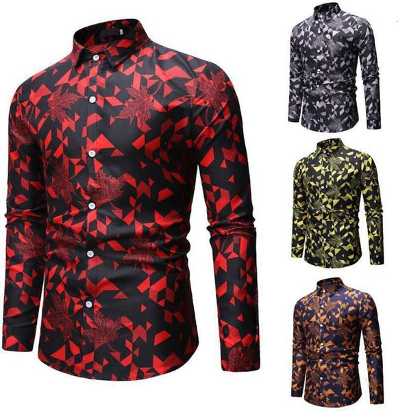 2021 new casual large men's shirt, White;black