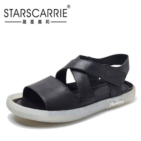 sandals women's leather 2021 summer versatile student fashion soft bottom flat non slip fairy style, Black
sandals women's leather 2021 summer versatile student fashion soft bottom flat non slip fairy style, Black