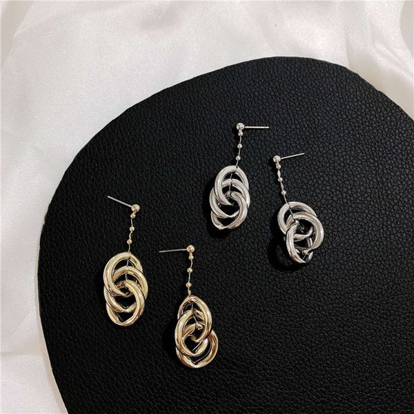 hbp fashion women's extremely simple ins long tassel ring set of high-grade korean style earrings, Silver
hbp fashion women's extremely simple ins long tassel ring set of high-grade korean style earrings, Silver