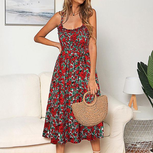 2021 New Sexy Summer Sleeveless Boho Women Bandage Pleated Polka Dot Casual Backless Beach Es Vestidos 5bew, Black;gray
2021 New Sexy Summer Sleeveless Boho Women Bandage Pleated Polka Dot Casual Backless Beach Es Vestidos 5bew, Black;gray