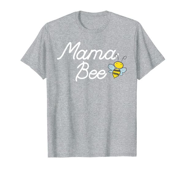 mama bee t-shirt cute sassy honey bee mothers day gift idea, White;black