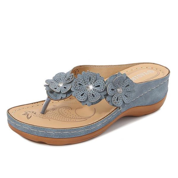 new summer women sandals wedges shoes fashion comfortable plus size flowers slipper new slip-on heel shoes woman slippers female, Black
new summer women sandals wedges shoes fashion comfortable plus size flowers slipper new slip-on heel shoes woman slippers female, Black
