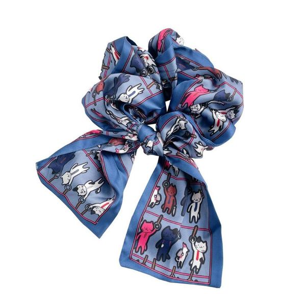 hair bun maker 6 colors style tie lattice striped headdress headband bow knot ponytail temperament streamer large intestine ring, Brown
hair bun maker 6 colors style tie lattice striped headdress headband bow knot ponytail temperament streamer large intestine ring, Brown