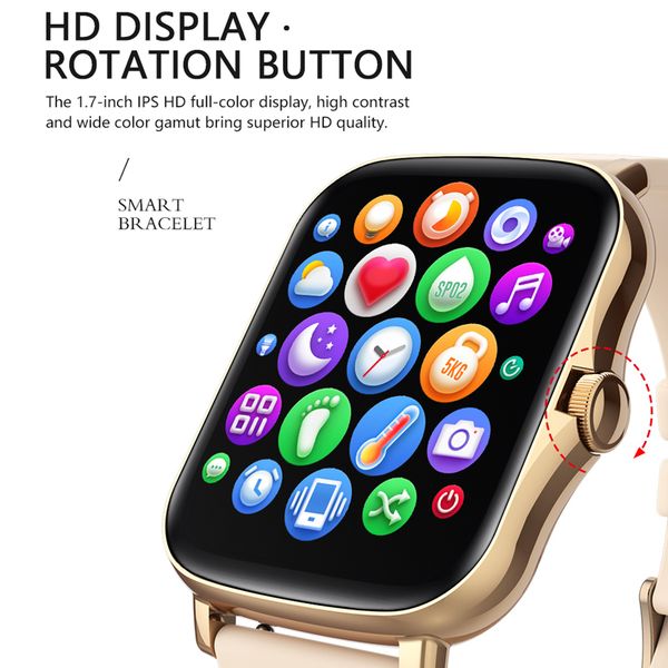 mafam p8 plus 1.69 inches smart watch men women full touch fitness tracker waterproof smartwatch 2021 for huawei xiaomi phoneg, Slivery;brown
mafam p8 plus 1.69 inches smart watch men women full touch fitness tracker waterproof smartwatch 2021 for huawei xiaomi phoneg, Slivery;brown