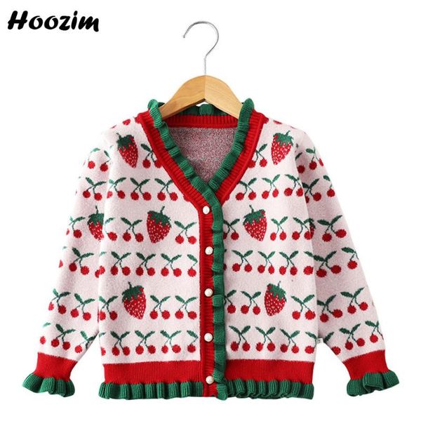 pullover spring knitted strawberry flare long sleeve cardigan girls 4-12 years casual single breasted crochet ruffle cotton sweater child, Blue
pullover spring knitted strawberry flare long sleeve cardigan girls 4-12 years casual single breasted crochet ruffle cotton sweater child, Blue