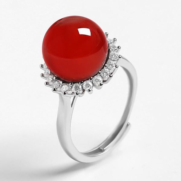 cluster rings 925 sterling silver gemstone ring female 18k gold red agate emerald chalcedony diamond inlaid women's, Golden;silver
cluster rings 925 sterling silver gemstone ring female 18k gold red agate emerald chalcedony diamond inlaid women's, Golden;silver