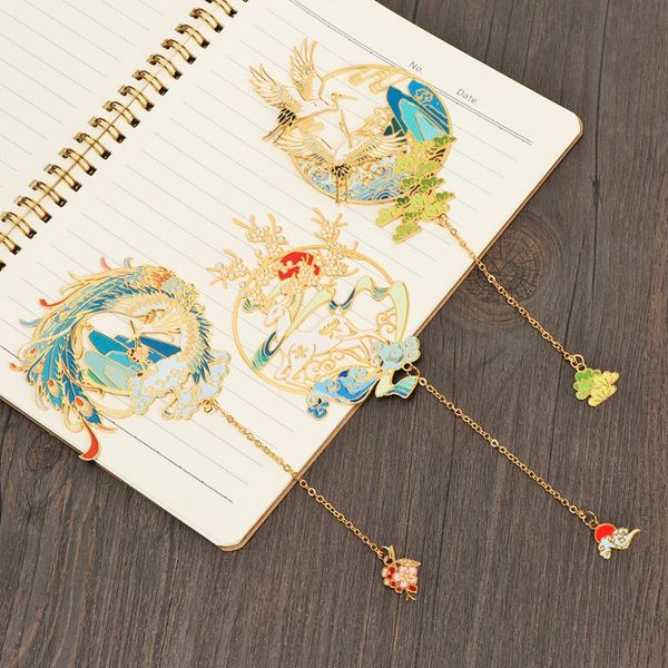 chinese style bookmark tassel pendant retro clip for book metal pagination bookmarks student gifts stationery school supplies
chinese style bookmark tassel pendant retro clip for book metal pagination bookmarks student gifts stationery school supplies