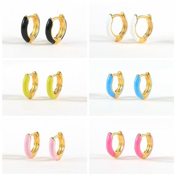 hoop & huggie canner 925 sterling silver circle earrings for women girls engagement gifts dripping oil delicate jewelry, Golden;silver
hoop & huggie canner 925 sterling silver circle earrings for women girls engagement gifts dripping oil delicate jewelry, Golden;silver