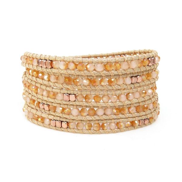 tennis 5 strands faceted crystal wrap bracelets for women half champagne match copper beads bracelet gift femme fashion jewelry, Golden;silver
tennis 5 strands faceted crystal wrap bracelets for women half champagne match copper beads bracelet gift femme fashion jewelry, Golden;silver