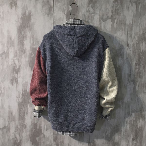 mens casual sweatshirts patchwork long sleeve knitted pullover hoodies streetwear knitwear men's sw n8tn, White;black
mens casual sweatshirts patchwork long sleeve knitted pullover hoodies streetwear knitwear men's sw n8tn, White;black