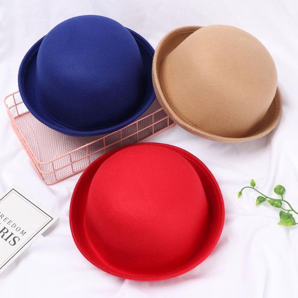 wide brim hats 1pc floppy beret vintage beanie cap bowler for women men wool felt hat solid color elegant warm fashion accessories, Blue;gray
wide brim hats 1pc floppy beret vintage beanie cap bowler for women men wool felt hat solid color elegant warm fashion accessories, Blue;gray
